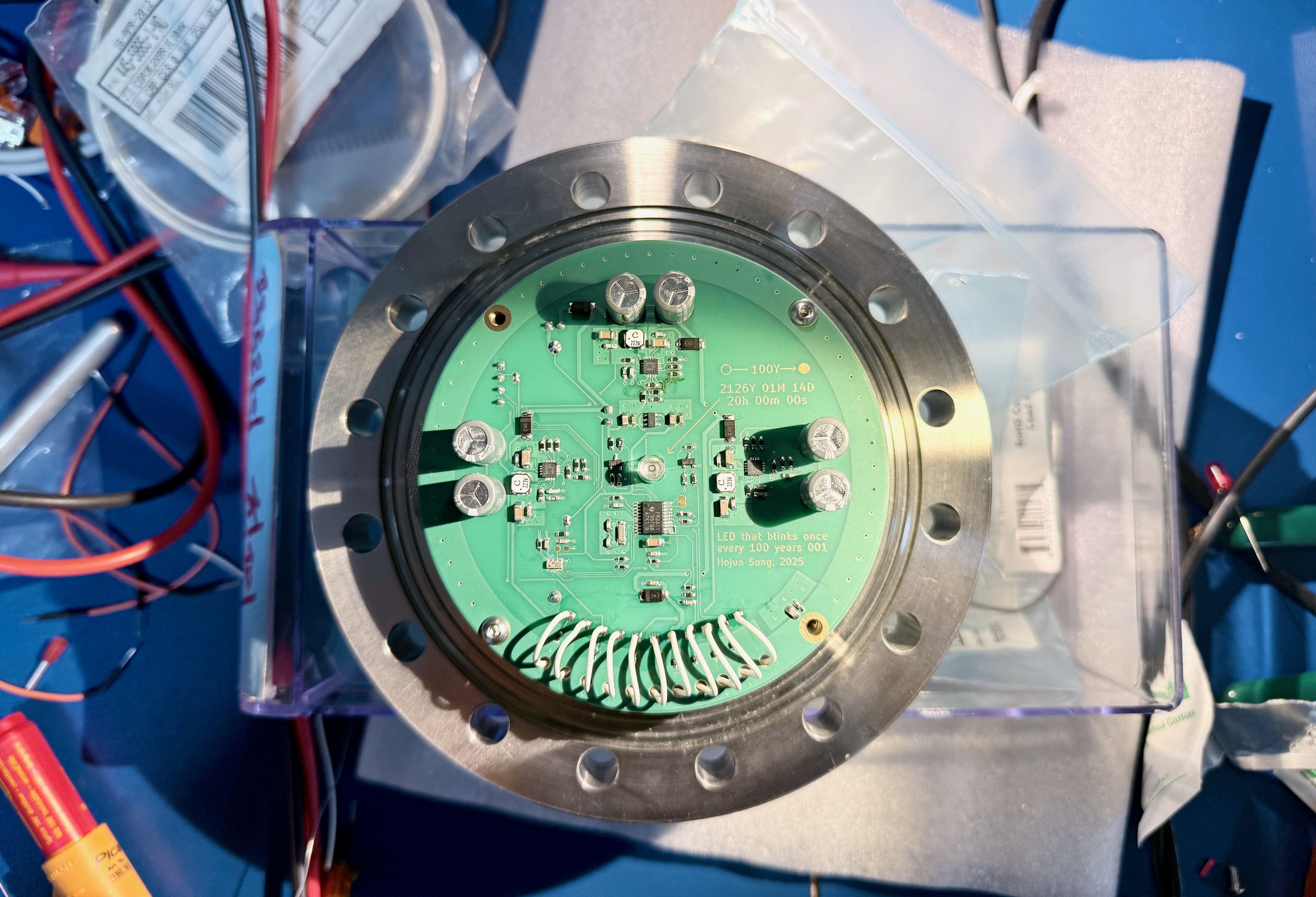 The LED That Blinks Every 100 Years PCB, 2026