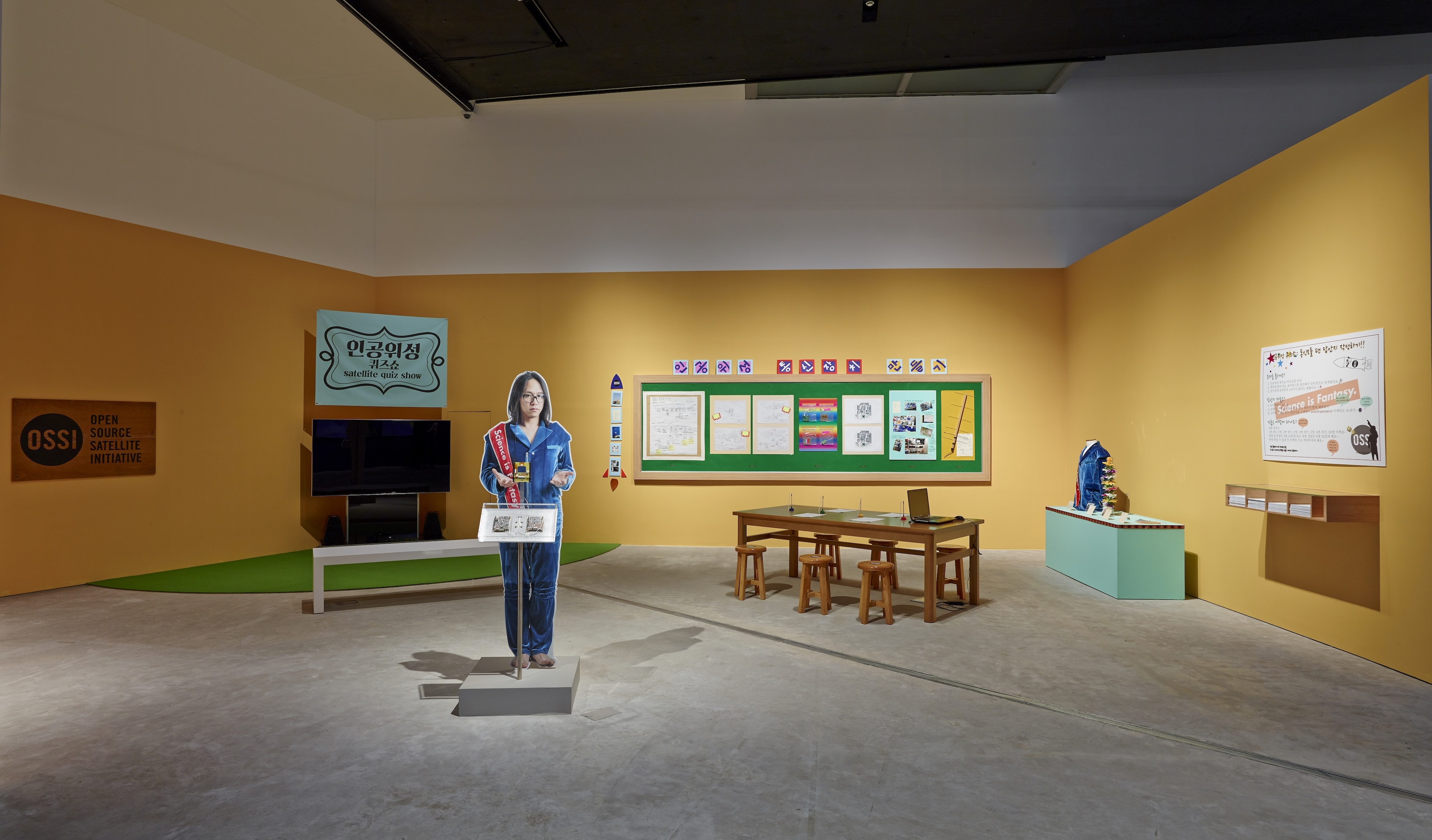 Satellite Quiz Show Communication Module Capter